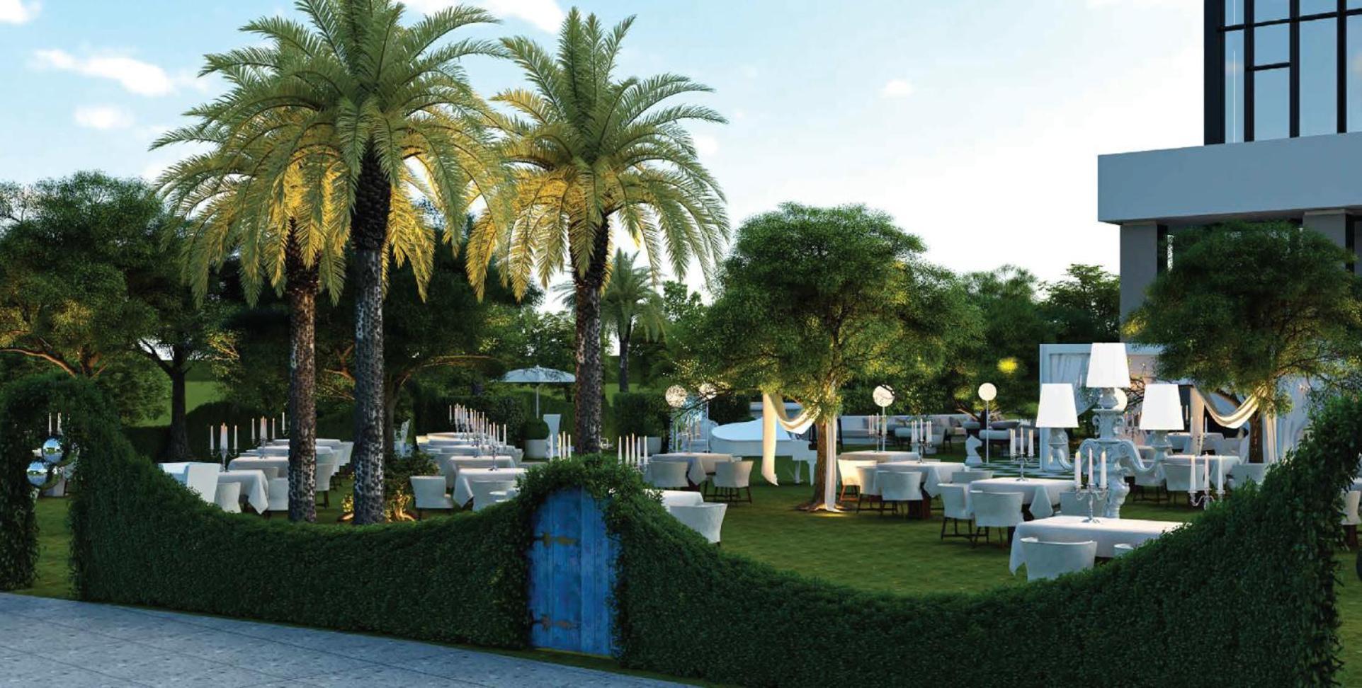 Caesars Palace Dubai Bagian luar foto The Green